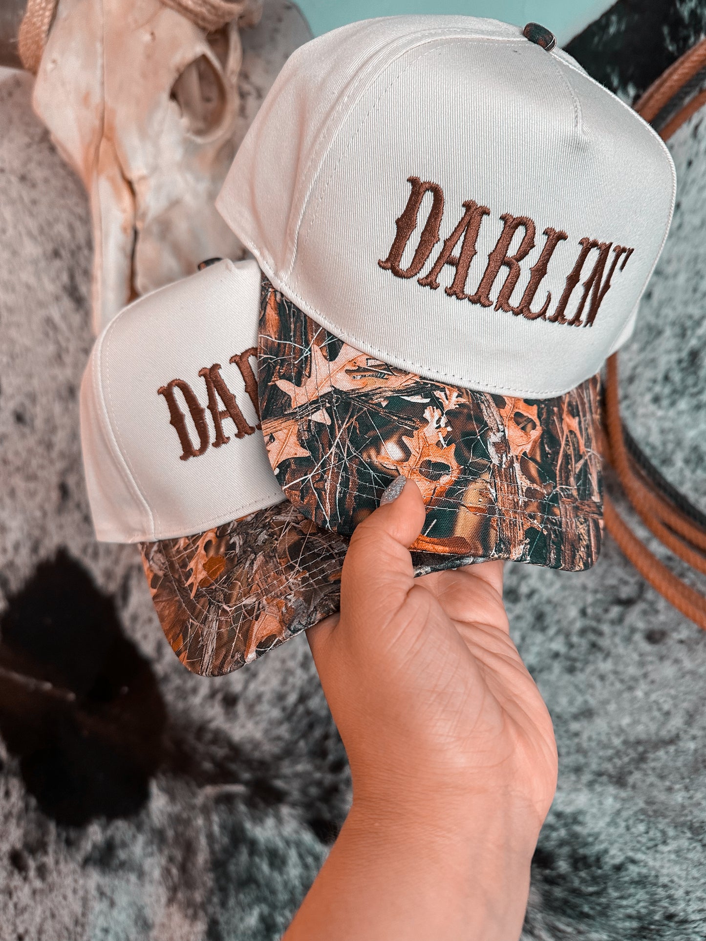 DARLIN’ CAMO TRUCKER