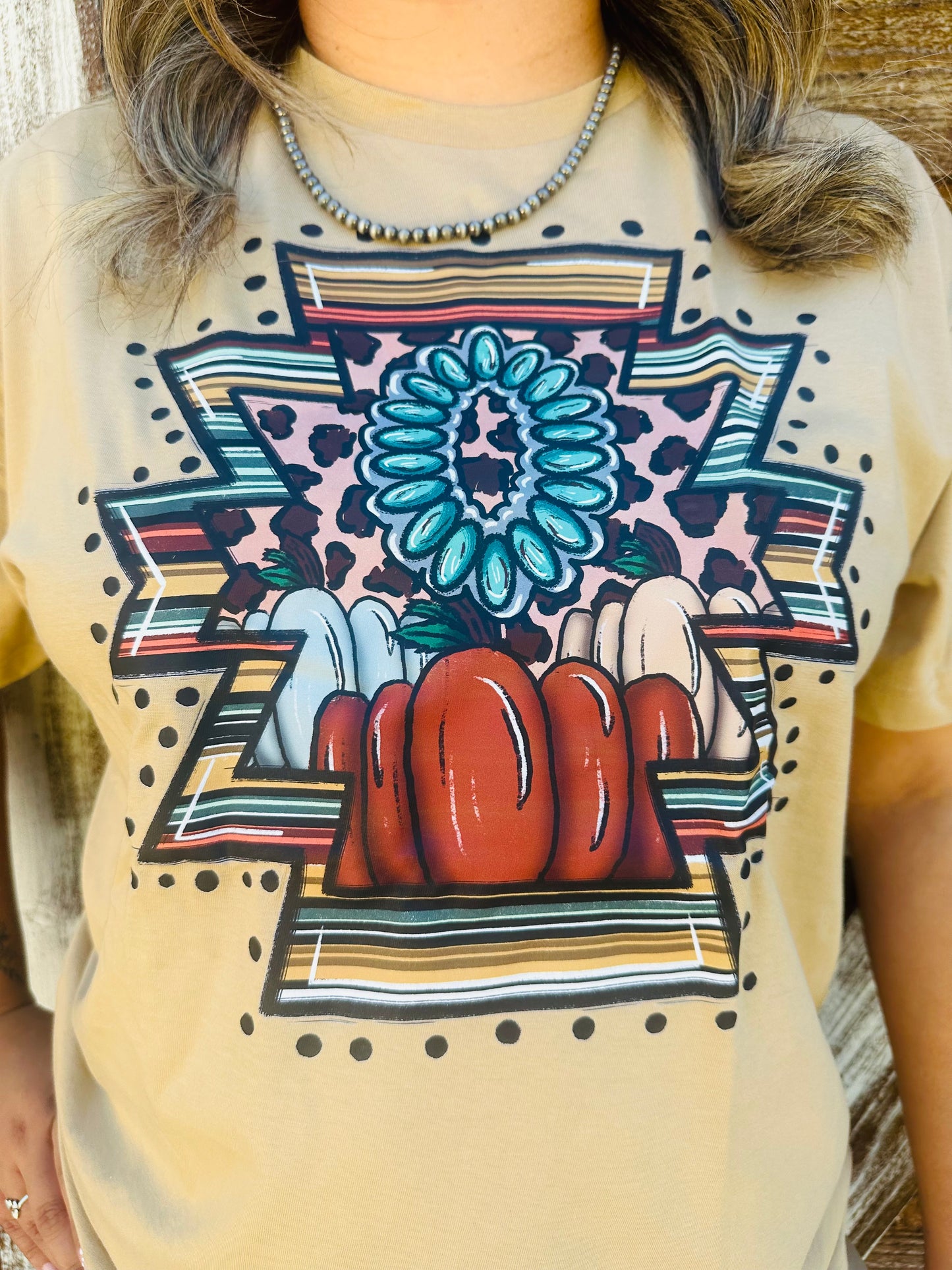 AZTEC PUMKIN TEE